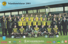 <p>Íslandsmeistarar ÍA í knattspyrnu karla árið 2001. Fremsta röð f.v.: Kári Steinn Reynisson, Pálmi Haraldsson, Ólafur Þór Gunnarsson, Gunnlaugur Jónsson, Páll Gísli Jónsson, Unnar Valgeirsson og Sturla Guðlaugsson. Miðröð f.v.: Guðjón Kristjánsson, Sigmundur Ámundason, Heimir Jónasson, Sigurður Sigursteinsson, Jóhannes Gíslason, Ellert Jón Björnsson, Baldur Aðalsteinsson, Guðjón Sveinsson, Hjörtur Júlíus Hjartarson, Sturlaugur Haraldsson, Ólafur Þórðarson þjálfari, Aðalsteinn Viglundsson aðstoðarþjálfari og Gunnar Sigurðsson form. Rekstrarfél. mfl. & 2. fl. Aftasta röð f.v.: Kristinn Jens Kristinsson, Guðjón Guðmundsson læknir, Áki Jónsson vallarstjóri, Georg Janusson sjúkraþjálfari, Hjálmur Dór Hjálmsson, Grétar Rafn Steinsson, Haraldur Hinriksson, Reynir Leósson, Andri Lindberg Karvelsson, Jón Þór Hauksson, Guðlaugur Gunnarsson, Eiríkur Guðmundsson og Einar Guðleifsson. Ljósmyndari: Guðni Hannesson</p>